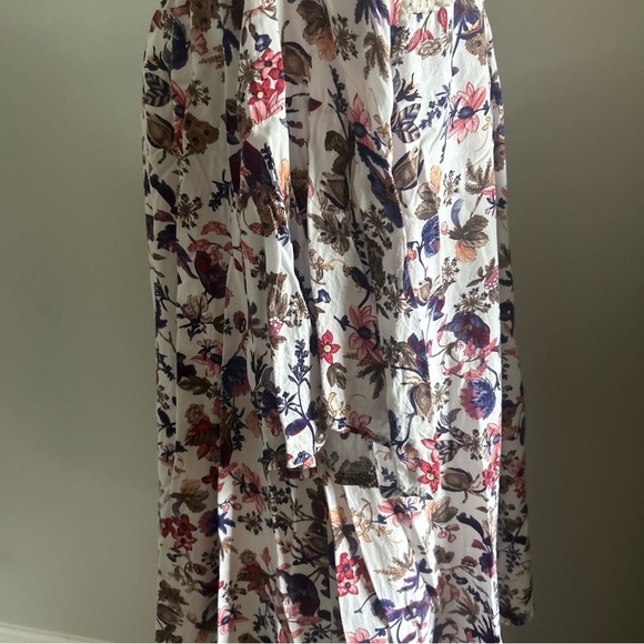 Umgee Multicolor Floral Boho  Tunic Lace, Size Medium - Picture 2 of 6